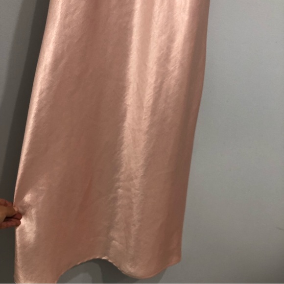 Double Zero Light Pink Cowl Neck Slip Dress, size M - Picture 3 of 7